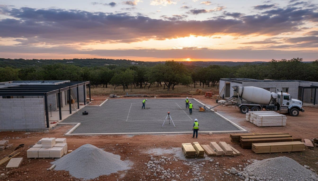 Grading the court base